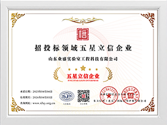 招投標領域五星立信企業